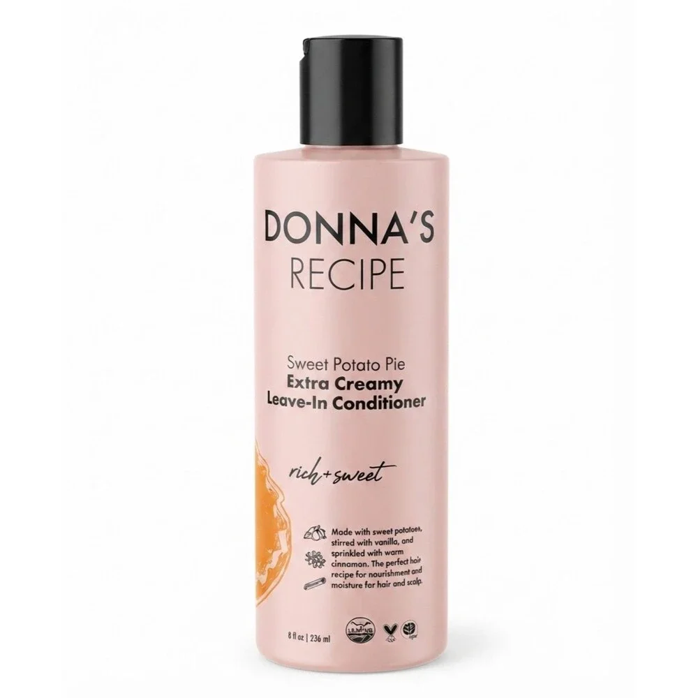 Donna's Recipe Sweet Potato Pie Hair  Collection Shampoo & Leave in Conditioner